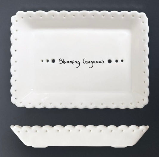 Blooming Gorgeous Ceramic Soap Dish